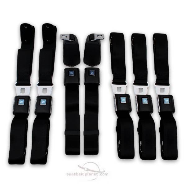 19681972 Chevy Chevelle Seat Belt Replacement Kit
