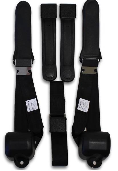 1968-1970 Charger Seat Belt Conversion | Seatbelt Planet