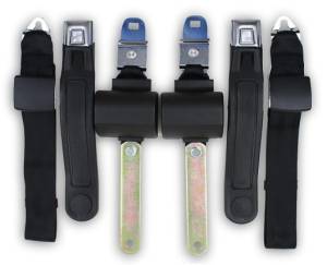 Seatbelt Planet - 1971-1974 Dodge Challenger Driver & Passenger Seat Belt Kit