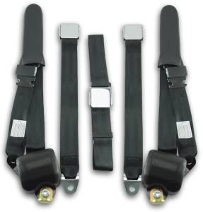 Seatbelt Planet - 1965-1967 Dodge Coronet Driver, Passenger & Center Seat Belt Conversion Kit