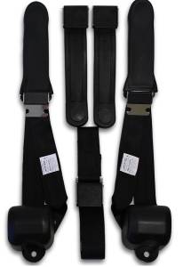 Seatbelt Planet - 1968-1970 Dodge Dart Driver, Passenger & Center Seat Belt Conversion Kit