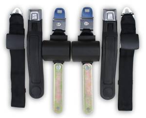 Seatbelt Planet - 1971-1974 Plymouth Satellite Driver & Passenger Seat Belt Kit