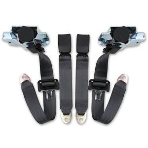 Seatbelt Planet - 1993-2002 Pontiac Firebird Retractable Lap & Shoulder Seat Belt Kit