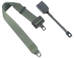 Seatbelt Planet - 2-Point Lap Seat Belt End Release Cable or Bracket Buckle