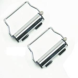 Seatbelt Planet - Chrome Webbing Roll Up - Set of 2