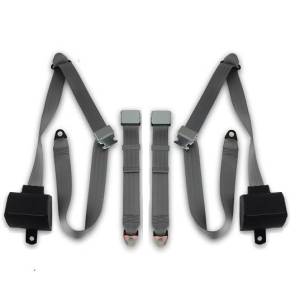 Seatbelt Planet - 1978-1988 Chevy Blazer, Driver & Passenger Seat Belt Kit