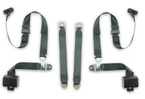 Seatbelt Planet - 1967-1973 Chevy Chevelle, Driver & Passenger Seat Belt Kit