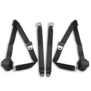 Seatbelt Planet - 1993-1997 Ford Ranger, Standard Cab, Driver & Passenger Seat Belt Kit