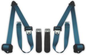 Seatbelt Planet - 1983-1990 Ford Bronco II, Driver & Passenger, Bucket Seat Belt Kit