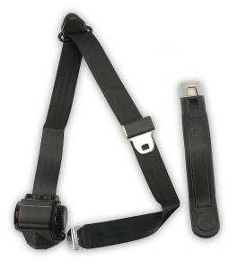 Seatbelt Planet - 1979-1989 Ford Mustang, Convertible, Driver & Passenger Seat Belt Kit