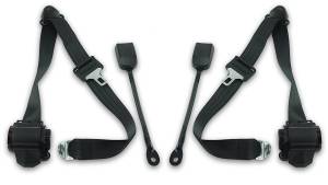 Seatbelt Planet - 1981-Early 1984 Toyota Land Cruiser FJ60, Driver & Passenger Seat Belt Kit