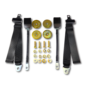 Seatbelt Planet - 1972-1978 Fiat Spider 124, Driver & Passenger Seat Belt Kit