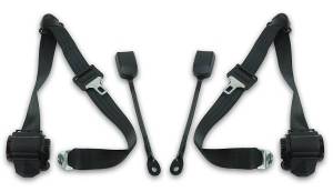 Seatbelt Planet - 1994-1998 Dodge Ram 2500, Standard Cab, Driver & Passenger, Bench Seat Belt Kit