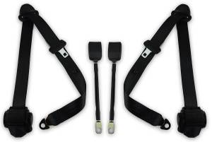 Seatbelt Planet - 1992-2001 Hummer H1, Driver & Passenger Seat Belt Kit