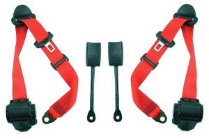 Seatbelt Planet - 1985-1987 BMW E30 Coupe, Driver & Passenger, Seat Belt Kit