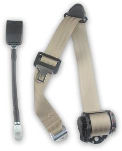 Seatbelt Planet - 1993-1997 Mazda B Series Pickup, Extended Cab, Passenger Seat Belt