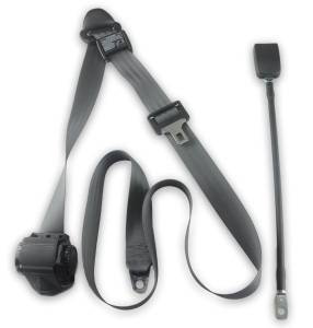 Seatbelt Planet - 1990-2002 International 4700, Driver or Passenger Seat Belt with 20" Cable Buckle