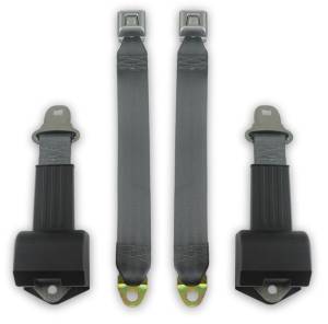 Seatbelt Planet - 1973-1988 Chevy Pickup, Crew Cab, Rear Driver & Passenger Seat Belt Kit