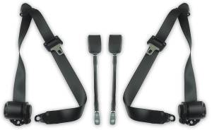 Seatbelt Planet - 1990-1996 Dodge Dakota, Extended Cab, Driver & Passenger, Bucket Seat Belt Kit