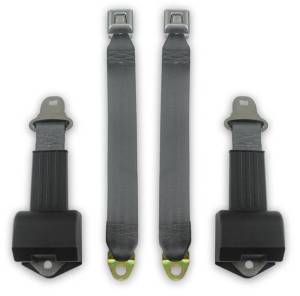 Seatbelt Planet - 1973-1977 GMC Pickup Truck, Crew Cab, Driver & Passenger Seat Belt Kit