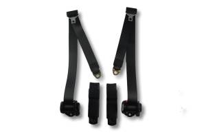 Seatbelt Planet - 1994-1998 Porsche 993, Rear Driver & Passenger Seat Belt Kit