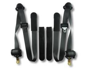 Seatbelt Planet - 1991-1994 Toyota Land Cruiser FJ80, Driver and Passenger Seat Belt Kit