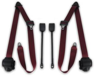 Seatbelt Planet - 1984-1996 Land Rover Range Rover, Driver & Passenger Seat Belt Kit