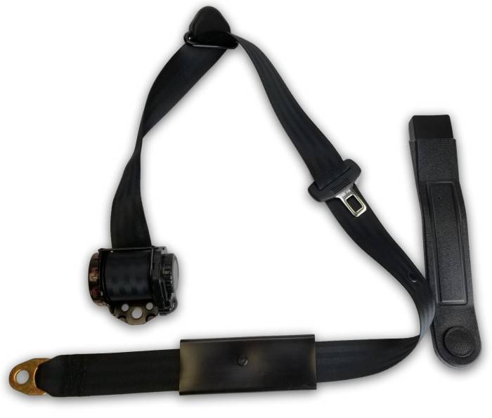 1955-1962 MGA End Release Retractable Lap & Shoulder Seat Belt