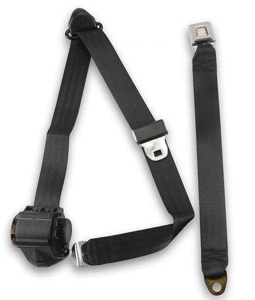 Celepoir 3-Point Adjustable Seat Belt Set (2 Belts) For Ford F-150 - Beige, ECE Certified