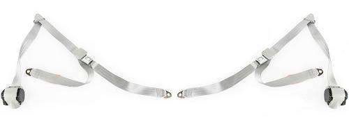 1968-1972 GMC Pickup, Standard Cab, Driver & Passenger, Bench Seat Belt Kit - without Gas Tank