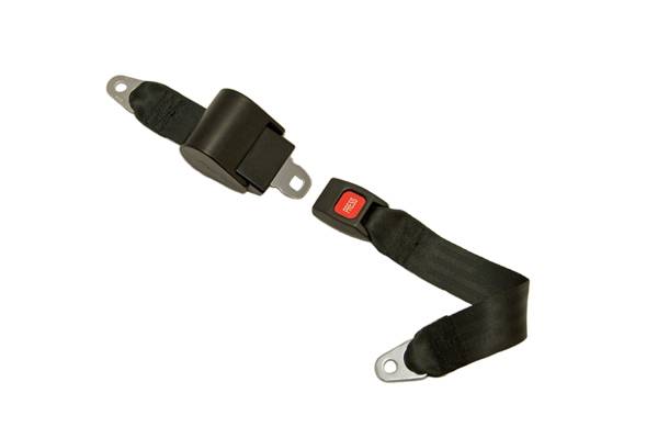 2-Point Lap Retractable Seat Belt Push Button Traveling Retractable