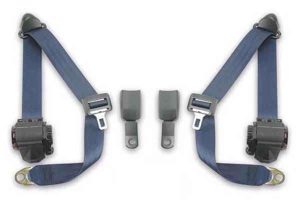 1969-1972 Mercedes 380 SL, Driver & Passenger Seat Belt Kit