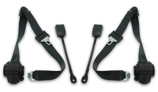 1966-1971 Mercedes 250 SL, Driver & Passenger Seat Belt Kit