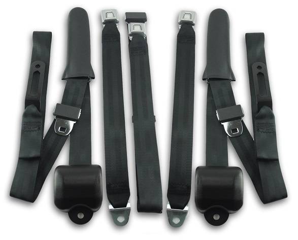 1971-1974 Dodge GTX Driver, Passenger & Center Seat Belt Conversion Kit