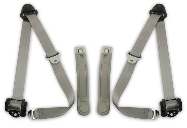 1992-1996 Ford F-Series, Crew Cab, Driver & Passenger, Bucket Seat Belt Kit
