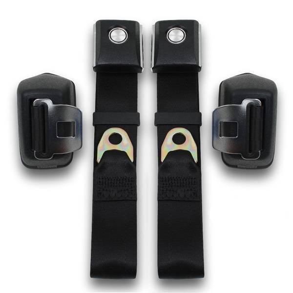 1968-1977 Ford Bronco Retractable Lap Seat Belt Kit