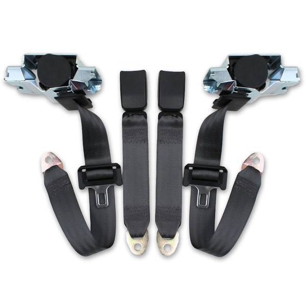 1993-2002 Pontiac Firebird Retractable Lap & Shoulder Seat Belt Kit