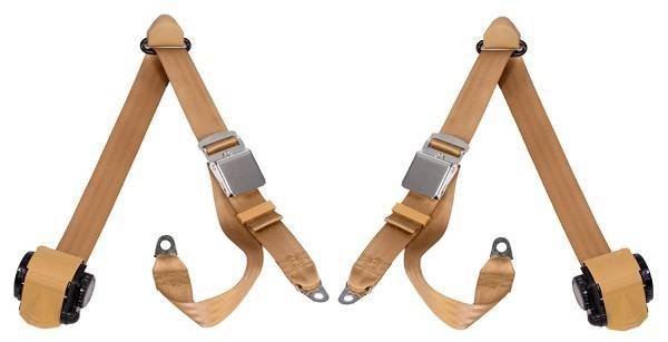 1974-1976 Triumph TR250, Driver & Passenger Seat Belt Kit
