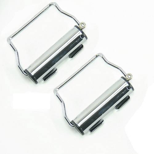 Chrome Webbing Roll Up - Set of 2