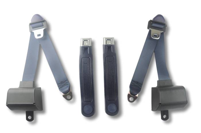 Seatbelt Planet - 1978-1988 GMC Jimmy, Driver & Passenger Seat Belt Kit