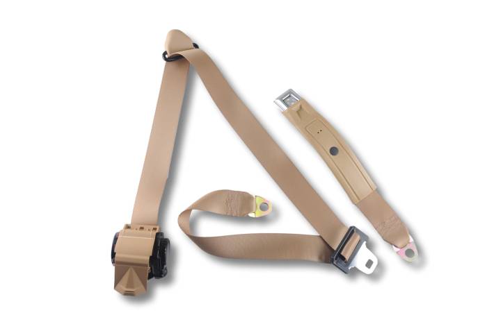 Seatbelt Planet - 1992-1996 Ford F-Series Crew Cab Seat Belt, Rear Driver or Passenger