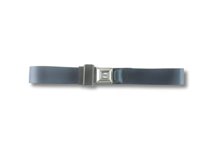 Seatbelt Planet - 1974-1975 Chevy Blazer Rear Lap Belt with All Metal Buckle