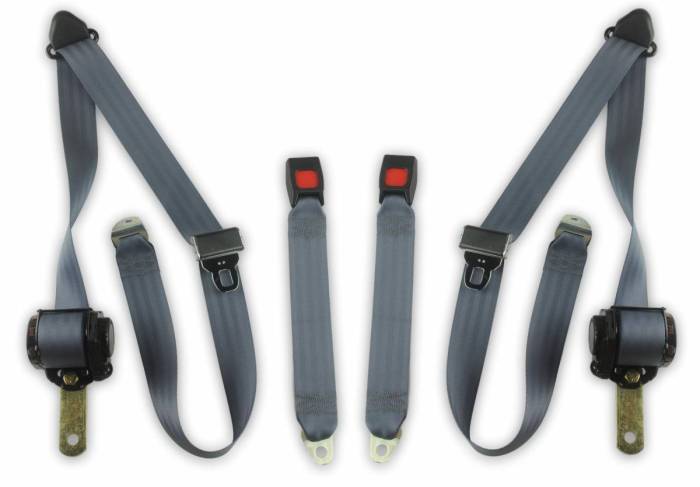 Seatbelt Planet - 1988-1995 Toyota Pickup, Extended Cab, Rear Driver and Passenger, Bench Seat Belt