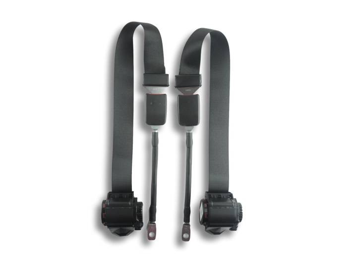 Seatbelt Planet - 1969-1975 Jaguar E-Type Convertible, Driver & Passenger Seat Belt Kit