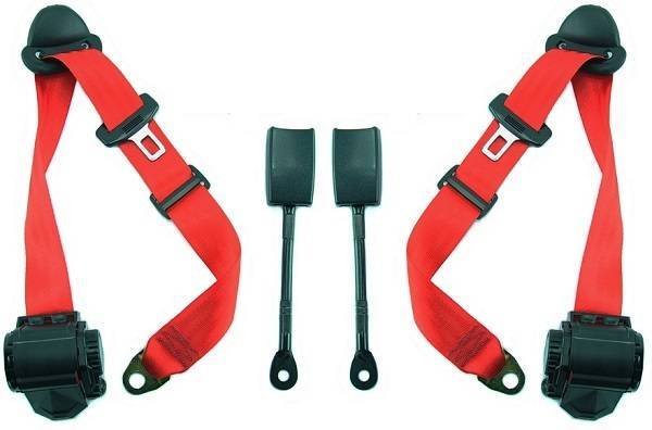 Seatbelt Planet - 1992-1996 Jaguar XJ6, Sedan, Driver & Passenger Seat Belt Kit