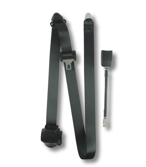 Seatbelt Planet - 1996-2002 International 4900, Driver or Passenger,  Seat Belt with 13" Cable Buckle