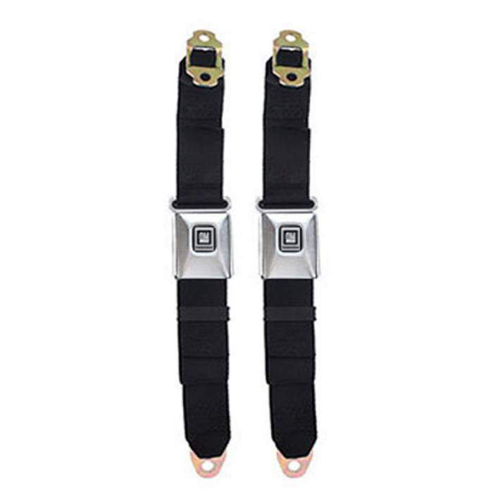 Seatbelt Planet - 1968-1972 Chevy Chevelle Shoulder Only Seat Belt Kit with Premium OE Style Buckle