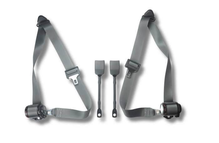 Seatbelt Planet - 1988-1996 Isuzu Pickup, Standard Cab, Driver and Passenger, Seat Belt Kit