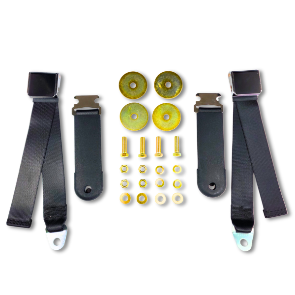 1962-1965 Porsche 356 Rear Seat Belt Kit with Hardware