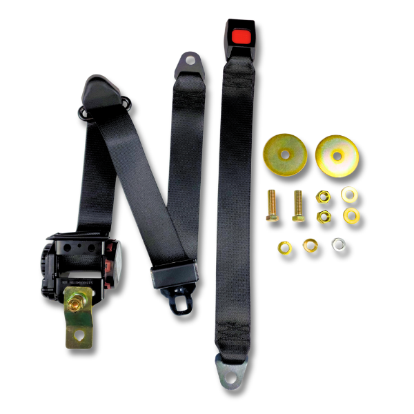 Seatbelt Planet - 1981-1993 Dodge RamCharger, Driver or Passenger, Bench Seat Belt